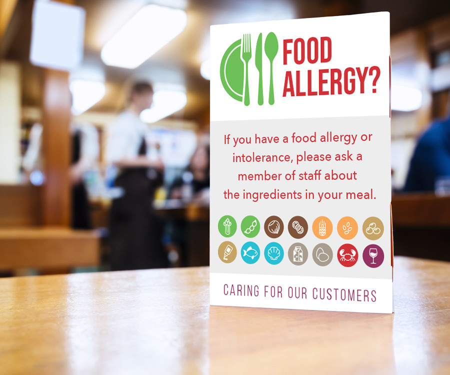 fan032 fan033 fan034 food allergy counter top stand