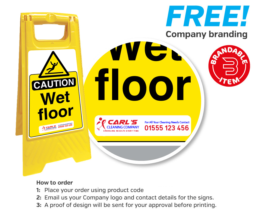 Wet Floor - Floor Stand