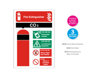 Co2 Fire Extinguisher Equipment Notice