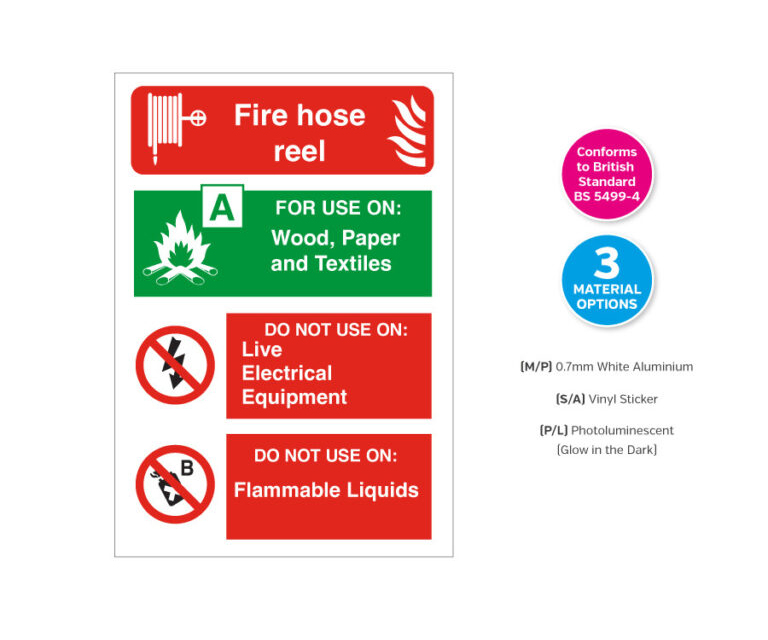 Fire Hose Reel Equipment Notice