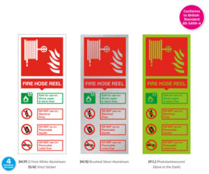 Fire Hose Reel Notice