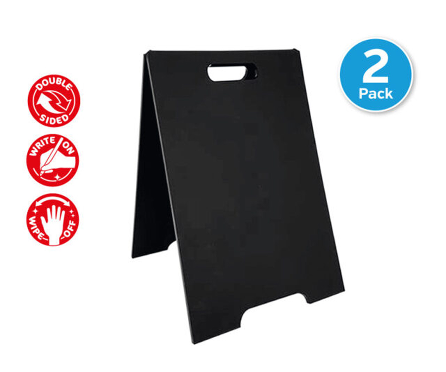 Mini A-Board Table Top Message Board - Pack of 2
