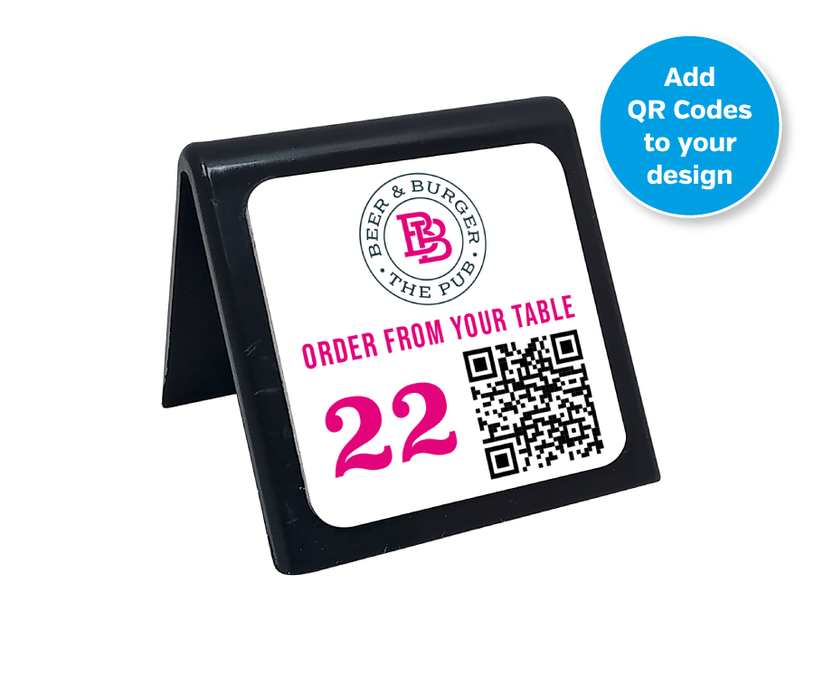 tnbws white black table numbers