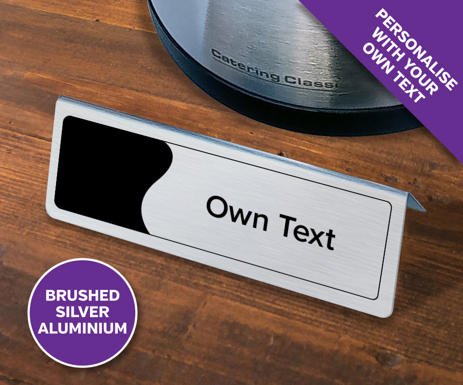 tp023 silver tent notice own text