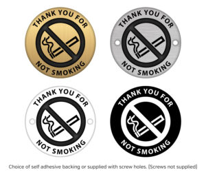 38mm no smoking table discs