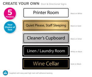 CM003 Custom Door Signs