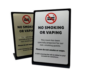 No Smoking-No Vaping Guest Information Notice