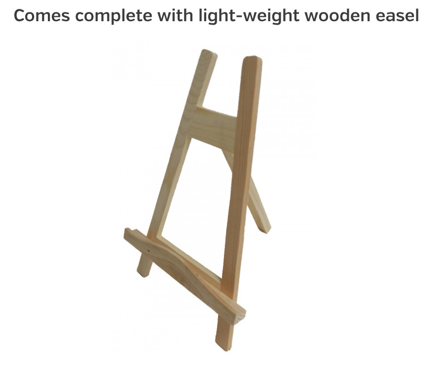 ab115- 16 table top chalkboard easel