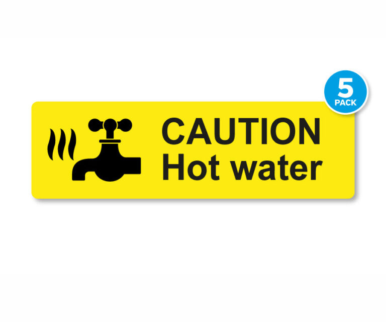 hot water stickers pack 5