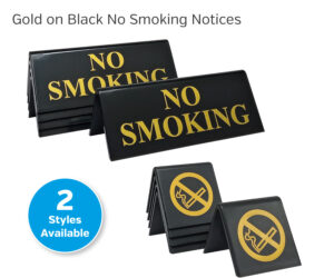 camelot gold on black no smoking