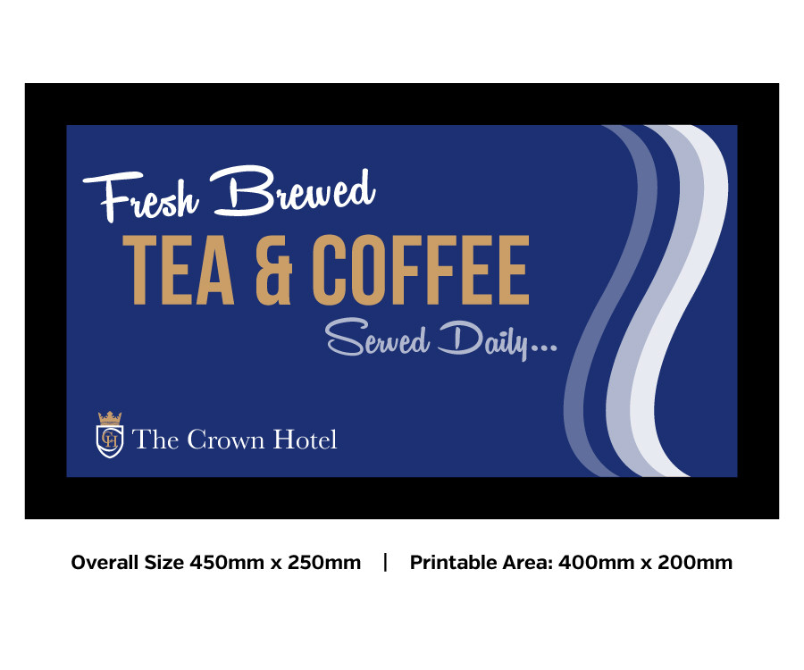 cbc004 personalised bar drip mat