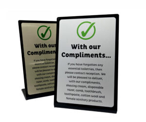 With Our Compliments Guest Information Notice