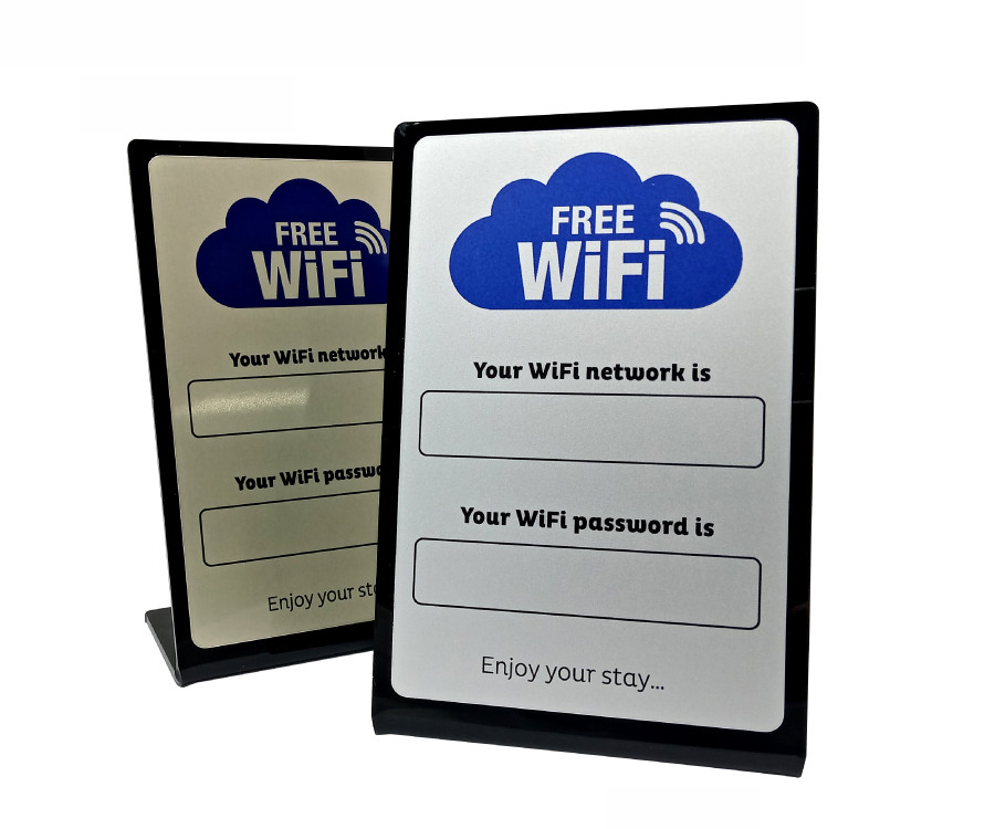 free wifi guest notices