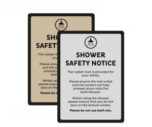 Shower Safety Guest Information Notice