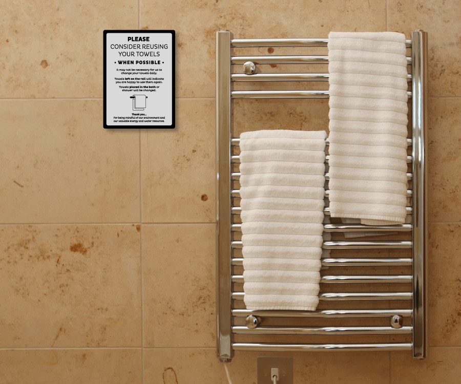 en048 en049 bath hand towel notices