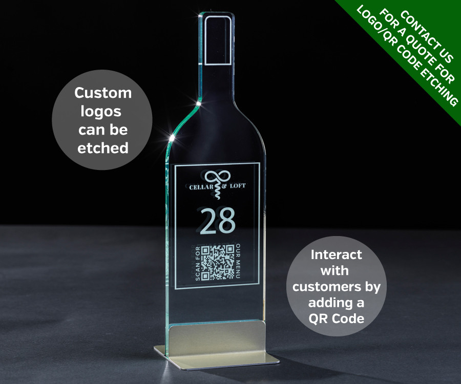 er003 emerald range wine bottle