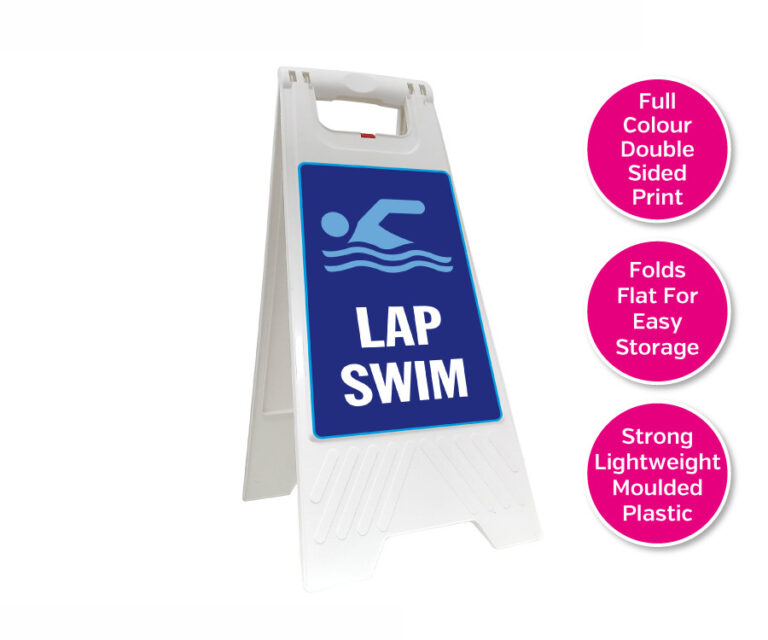 lap swim floor stand safety notice