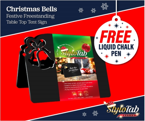 Christmas Table Top Message Boards - 5 Festive Styles