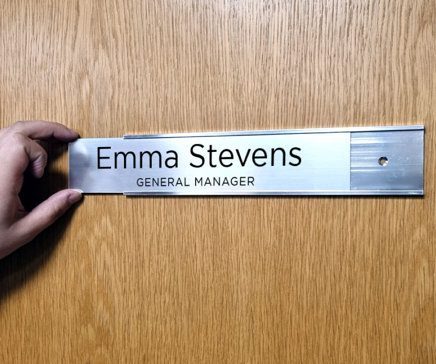 nb017 nb018 door name plate holders