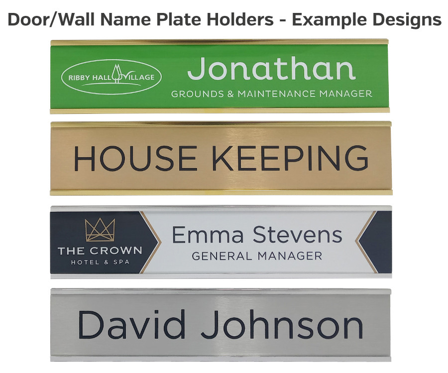 nb017 nb018 door name plate holders