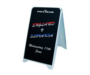 Chalkboard Budget A-Board - PA039