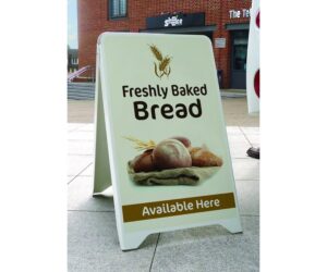 White Budget A-Board