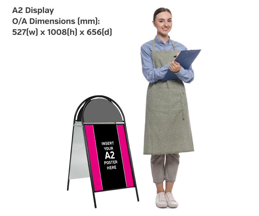 Booster Poster A-Board with Logo Header. A1, A2, 20"x30" - Image 5