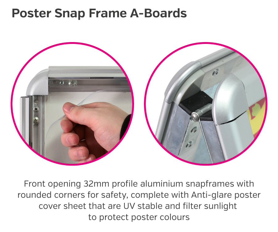 poster snap frame a boards