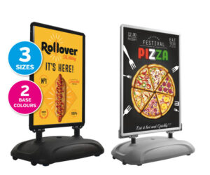 Sightmaster Forecourt Poster Displays. A1, A0, 30"x40"