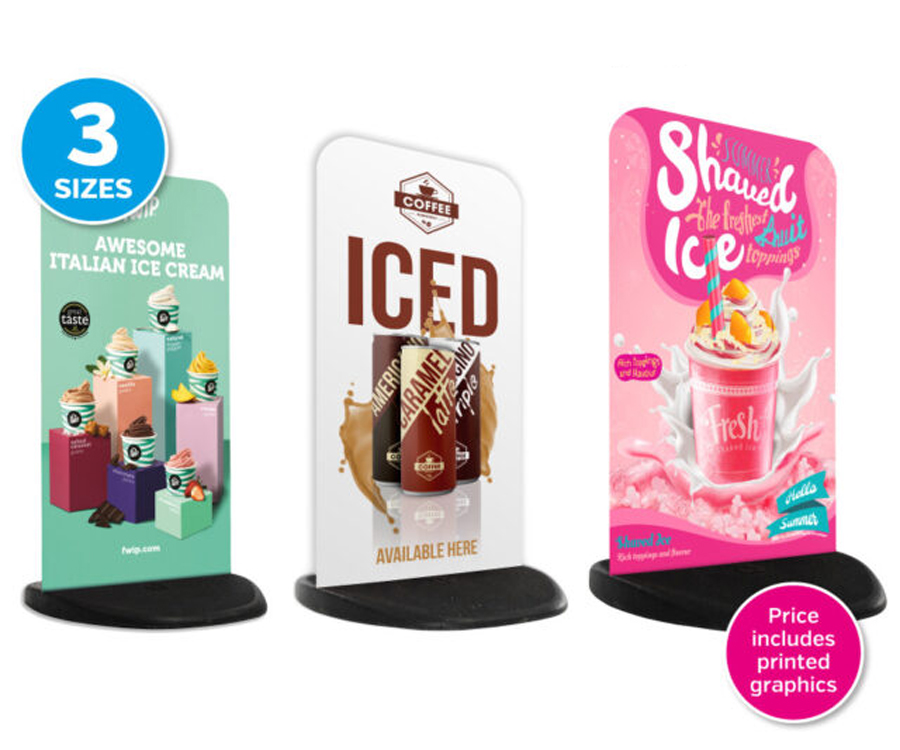Slimflex Printed Panel Pavement Displays - 3 Sizes