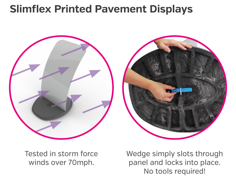 slimfelx printed panel displays