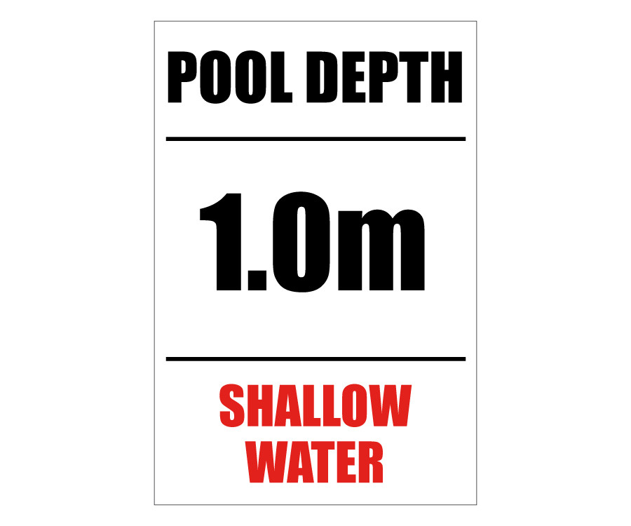 sps009 pool depth shallow water