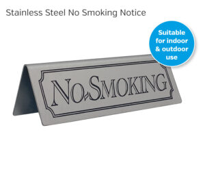 stainless steel table range st002 no smoking