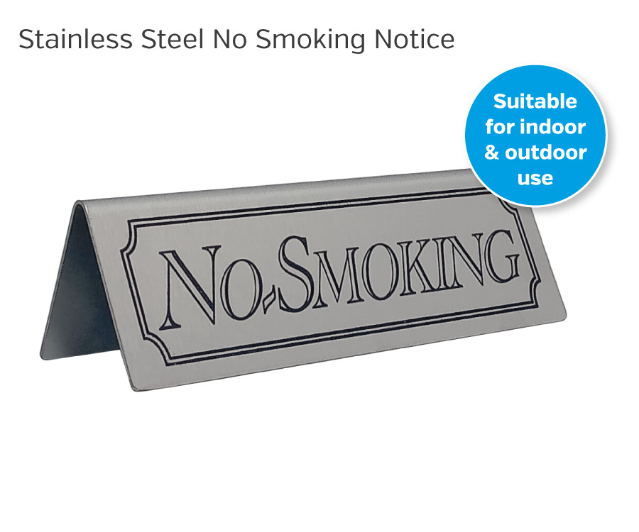 stainless steel table range st002 no smoking