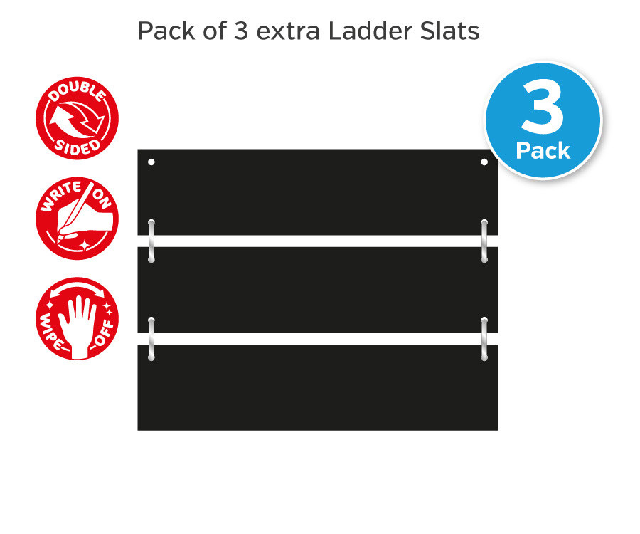 Curved Top Hanging Message Board Ladder - Image 2