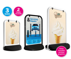 Swinger Printed Panel Pavement Displays