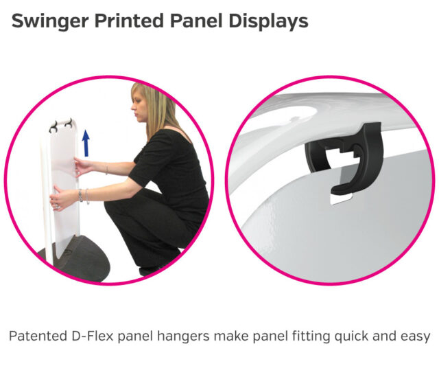 swinger panel pavement displays