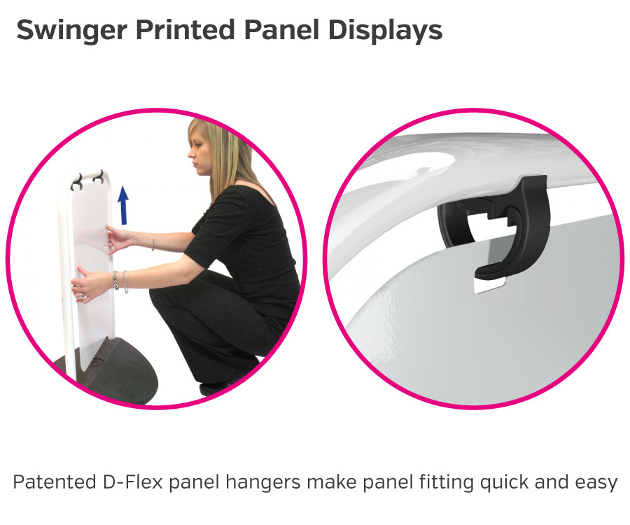swinger panel pavement displays