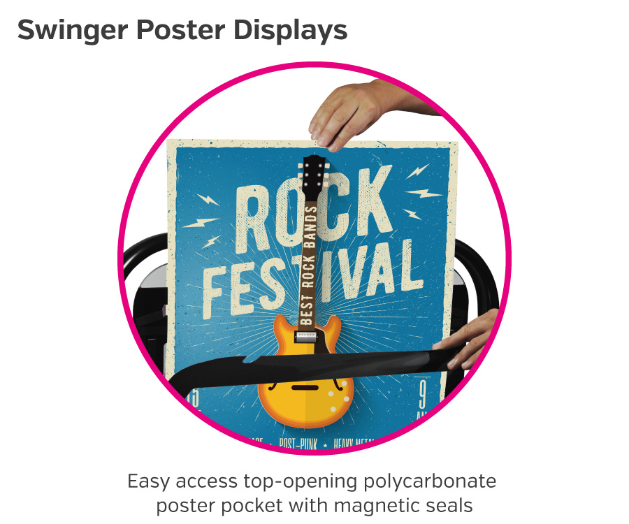 swinger poster pavement displays
