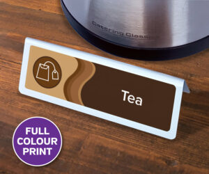 tp024 white tent notice tea