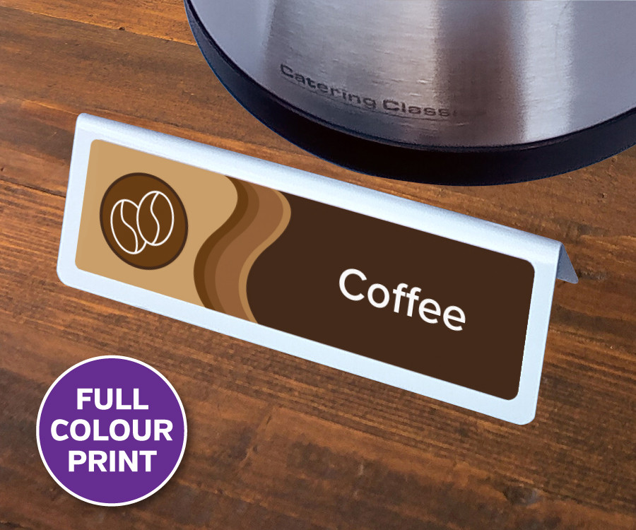 tp025 white tent notice coffee