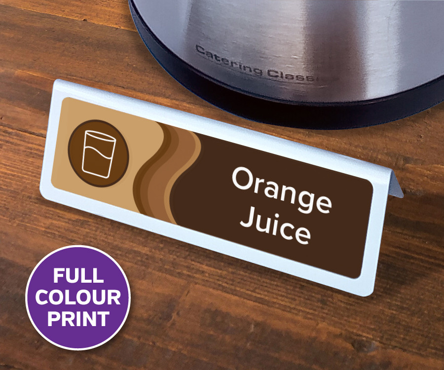 tp030 white tent notice orange juice