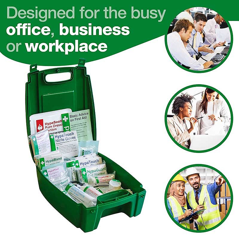 Workplace First Aid Kit (Small), British Standard Compliant - Image 2
