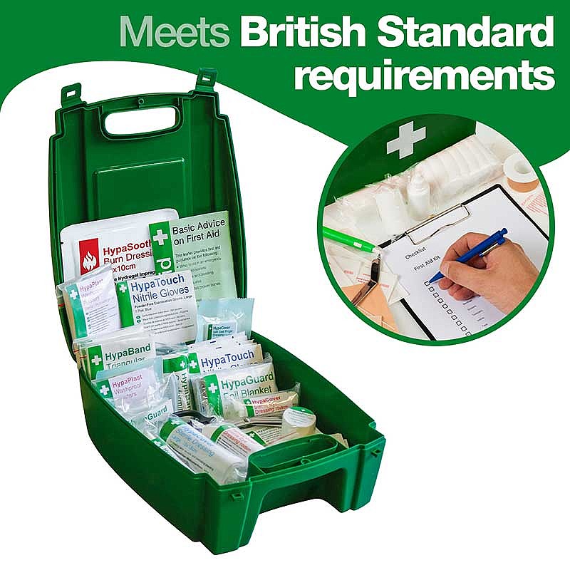 Workplace First Aid Kit (Small), British Standard Compliant - Image 3