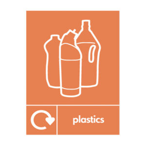 Plastics Only Recycling Notice