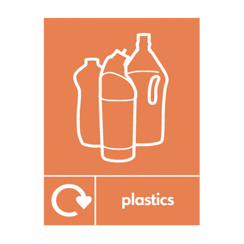 Plastics Only Recycling Notice