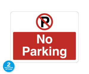 No Parking Traffic Notice