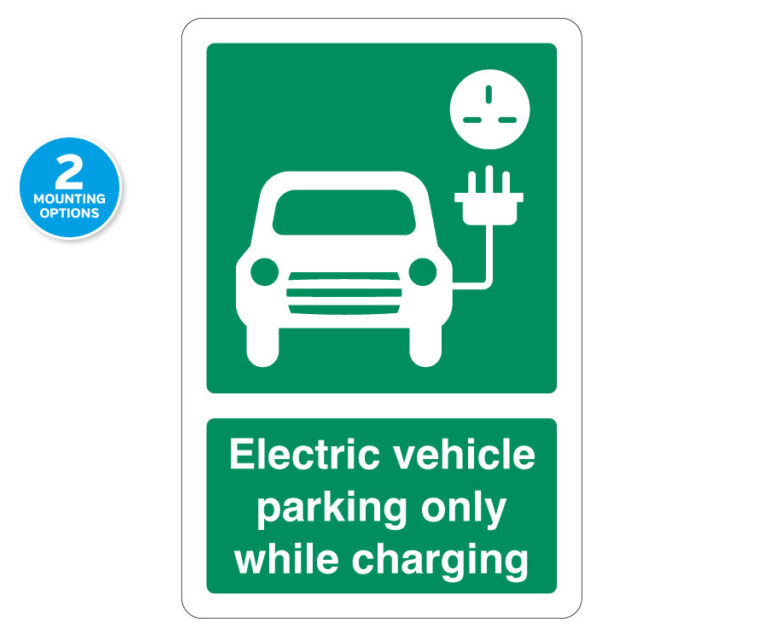 Electric Vehicle Charging Point Notice