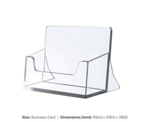 Freestanding Business Card Dispenser