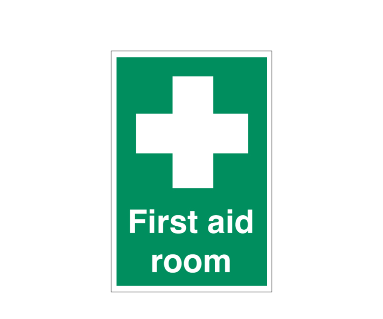 First Aid Room Notice